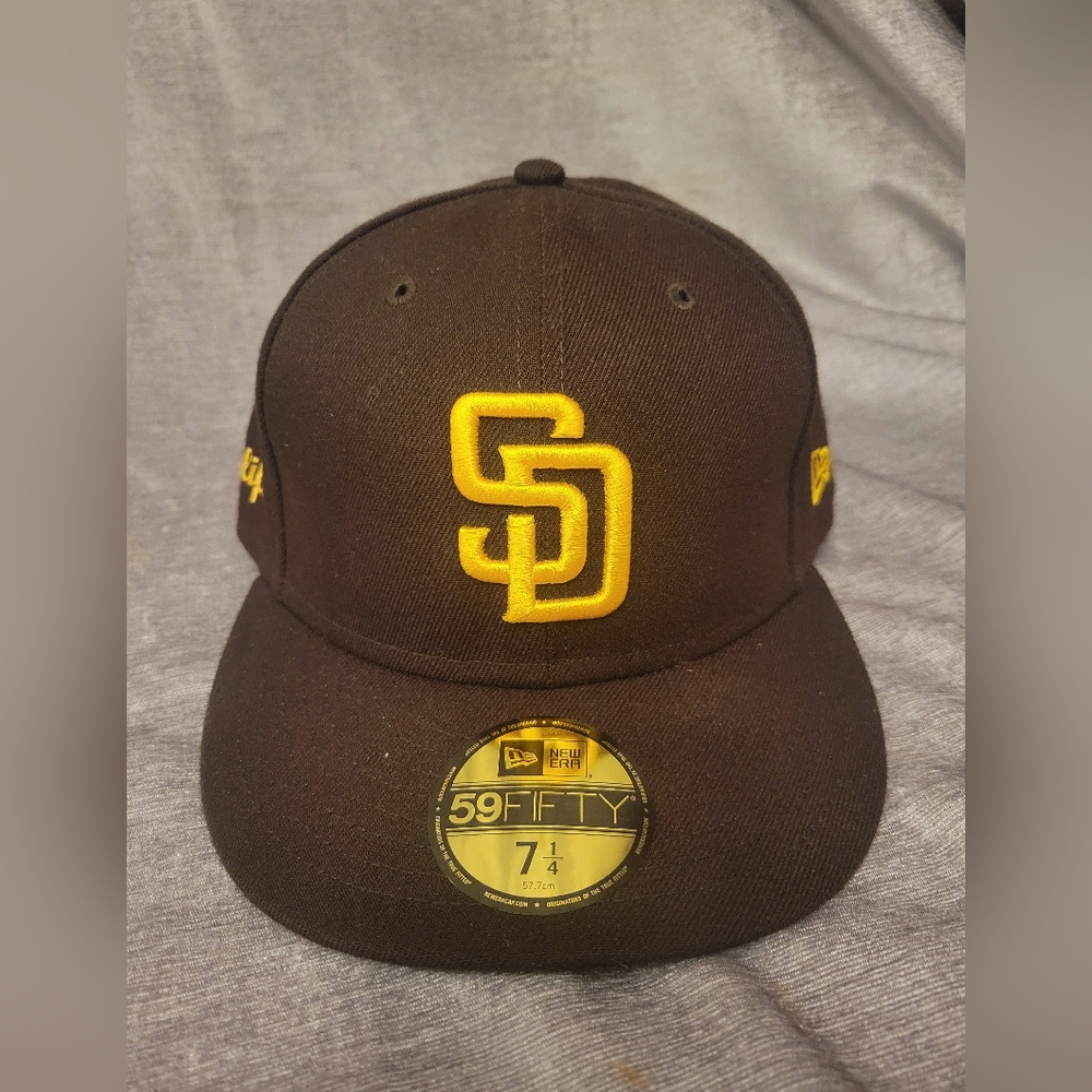 Brown and Yellow 59FIFTY Cap